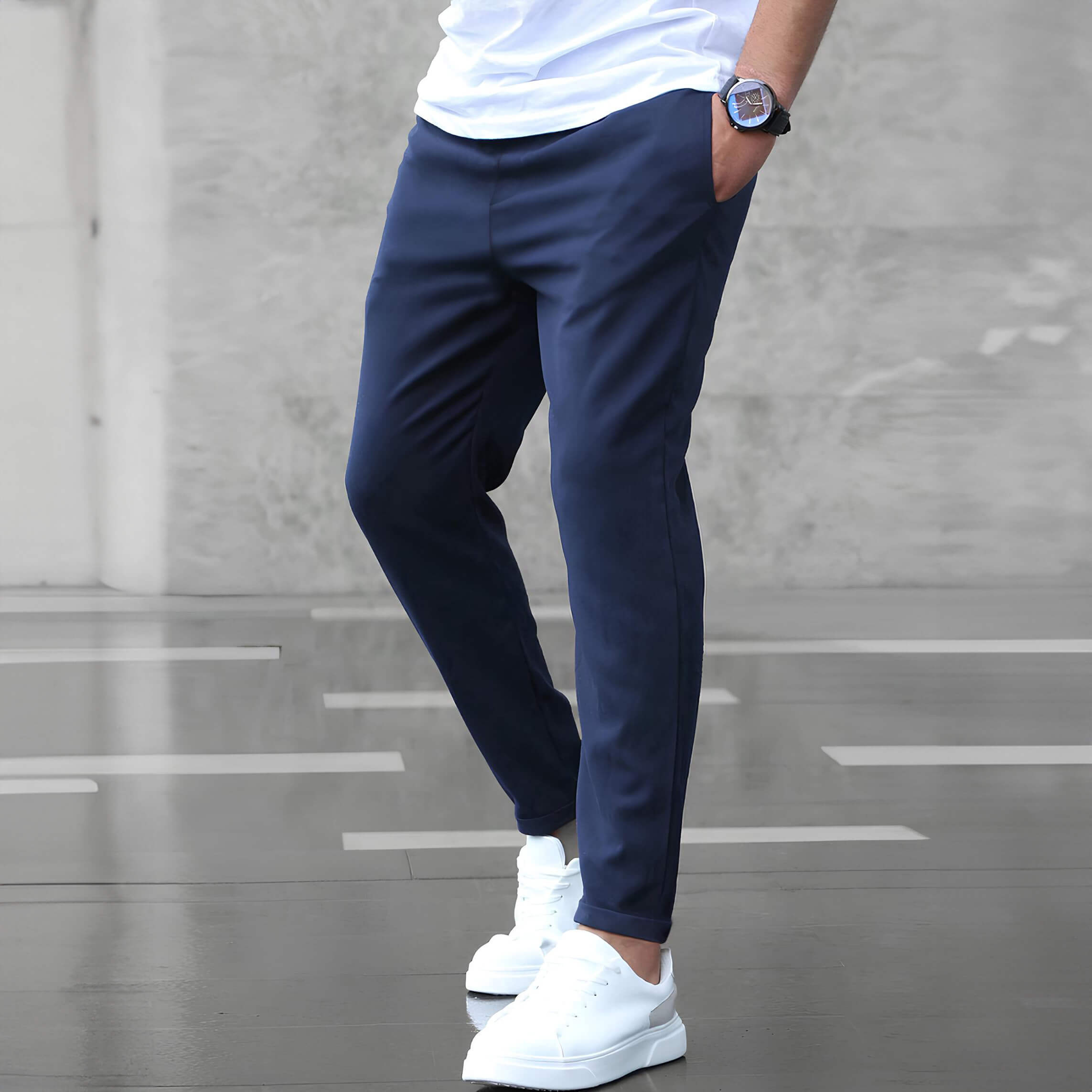 Lorenzo | Elegantné Stretch Nohavice