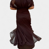 Liana – Maxi Kvetinové Šaty