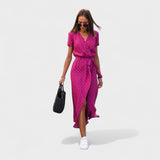 Lírio Rosa - Boho Chic Šaty