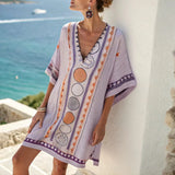 Alexandra – Voľná Kaftan Šaty
