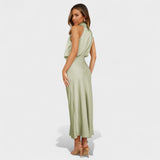 Alba - Saténové šaty Elegancia