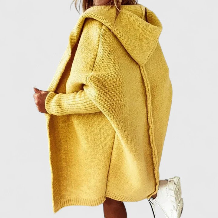 Davynne | Dlhý cardigan s kapucňou