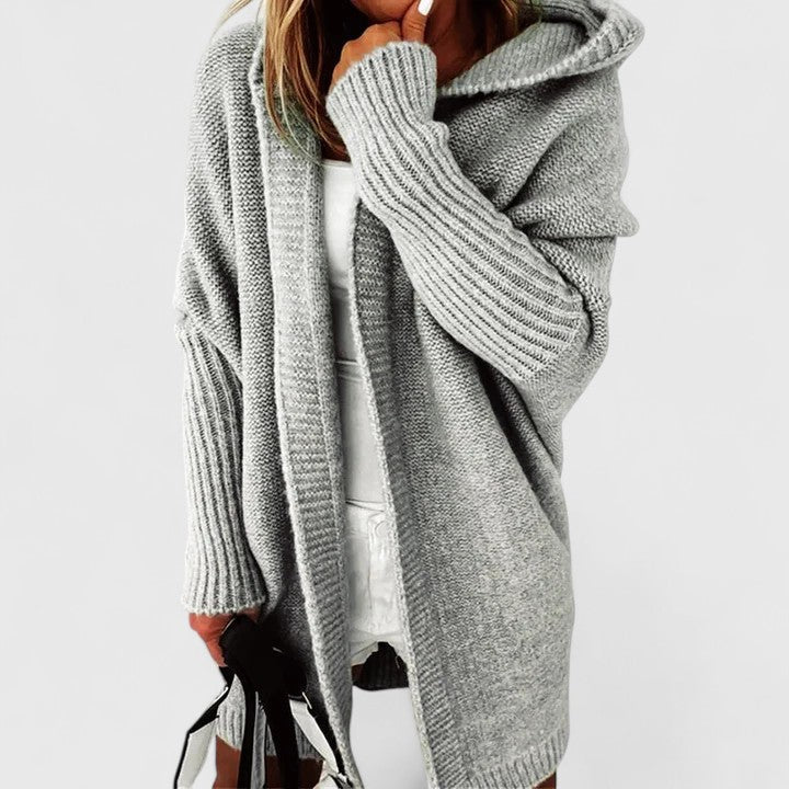 Davynne | Dlhý cardigan s kapucňou