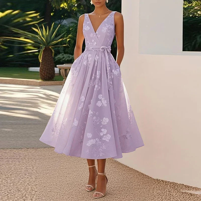 Catarina - Elegantné Midi Šaty
