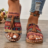 Mihaela – Boho chic papuče v štýle Ibiza