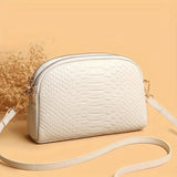Cora — Mini Crossbody Taška s Exotickou Textúrou