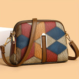 Clio — Mini Crossbody Taška Patchwork