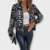 Raquel | Elegantný leopardí vzorovaný kabát