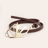 Adina – Minimalistický opasok s geometrickou prackou
