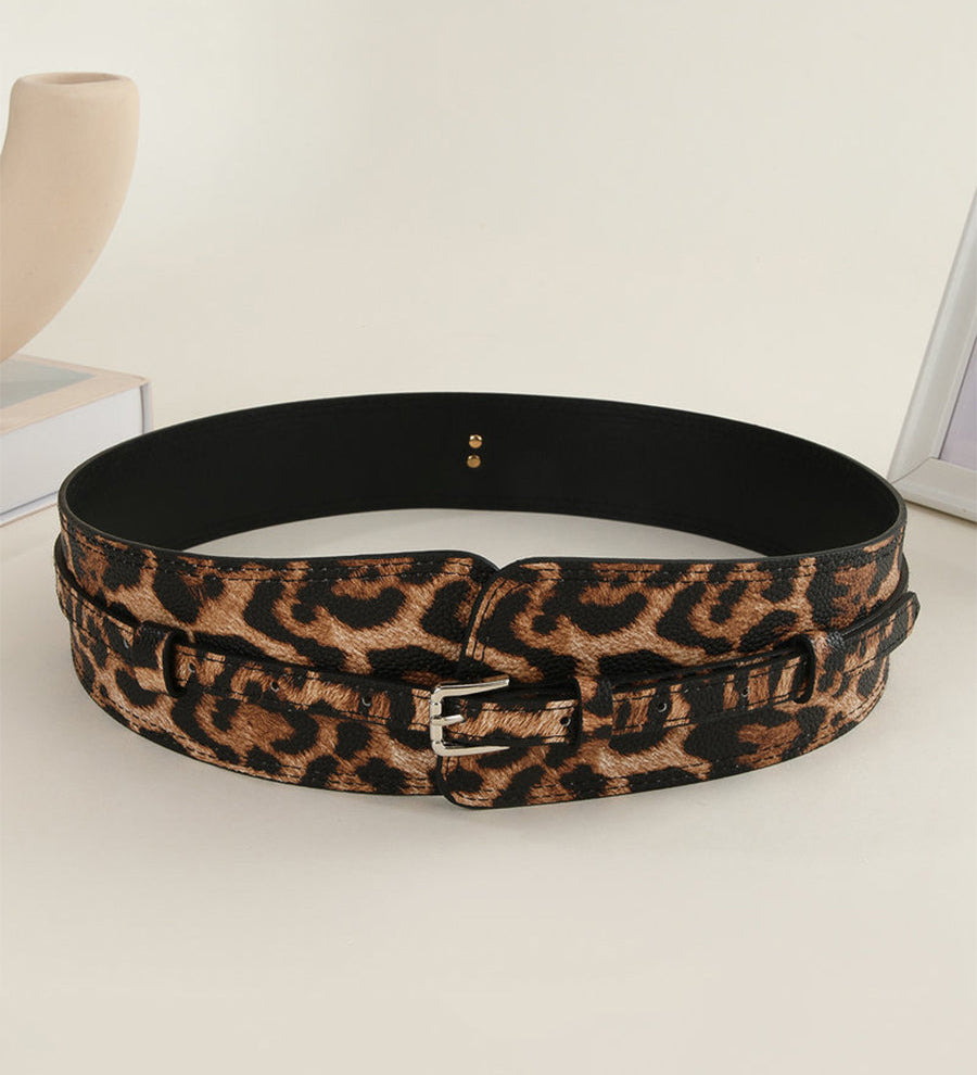 Florica – Asymetrický opasok s leopardím vzorom