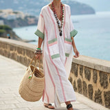 Ioana – Kaftan šaty jardin de mer