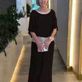 Liana – Elegantný set z topu a sukne
