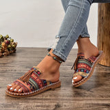 Mihaela – Boho chic papuče v štýle Ibiza