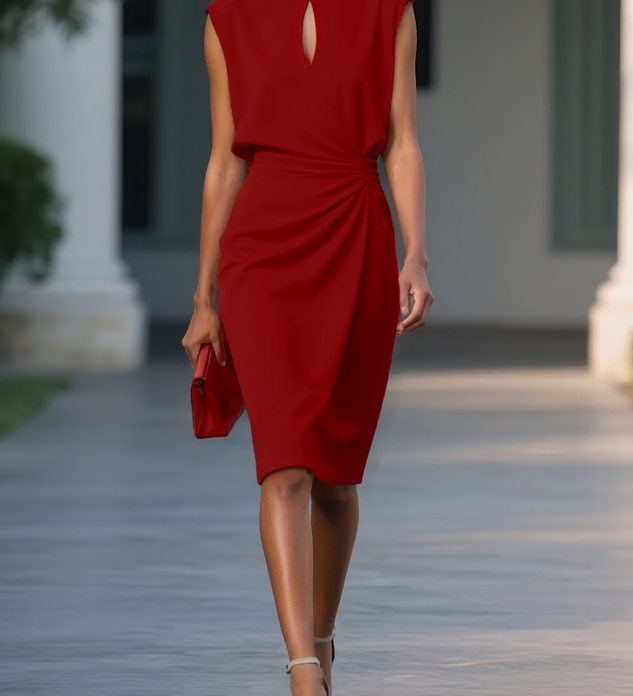 Bianca – Elegantná Midi Šaty