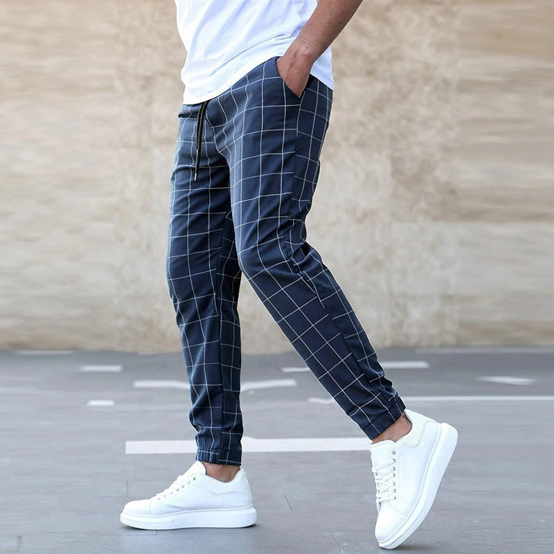 Shane | Elegantné Jogger Nohavice s Kockami