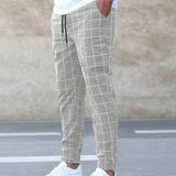 Shane | Elegantné Jogger Nohavice s Kockami