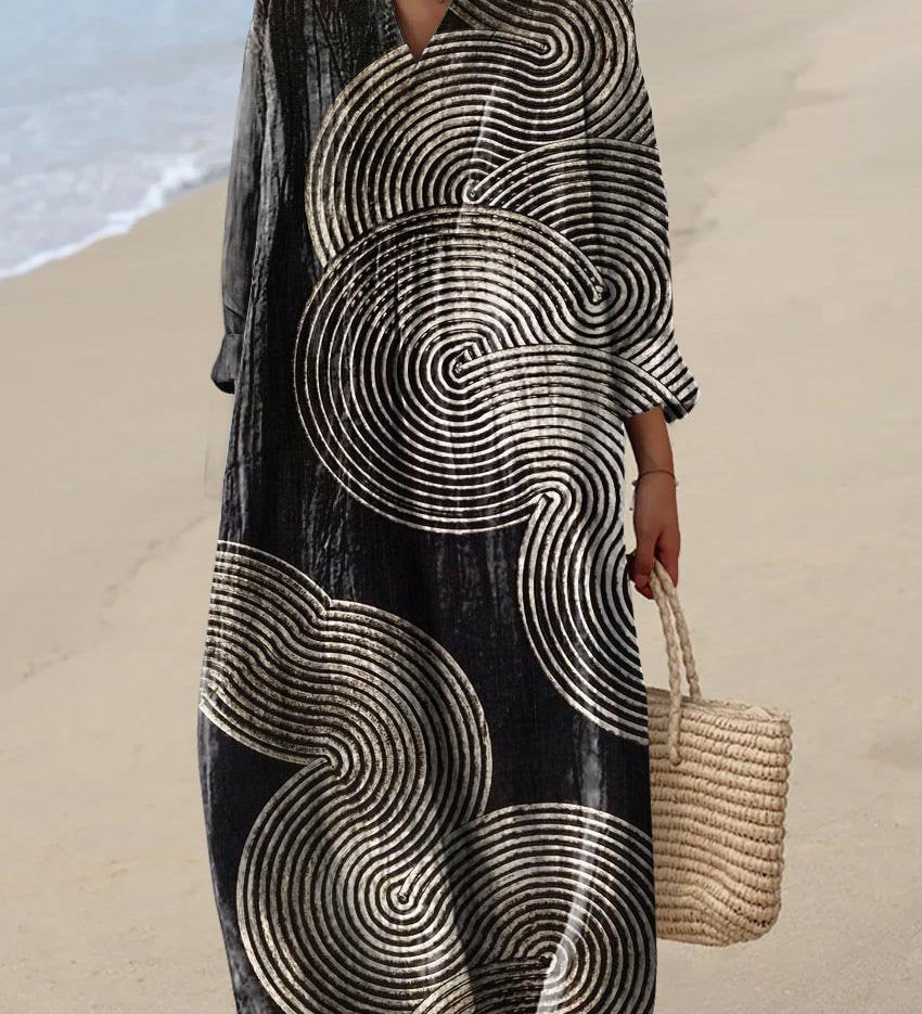 Lara - Boho Patchwork Šaty