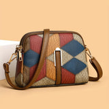 Clio — Mini Crossbody Taška Patchwork