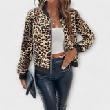 Raquel | Elegantný leopardí vzorovaný kabát