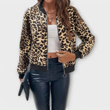 Raquel | Elegantný leopardí vzorovaný kabát