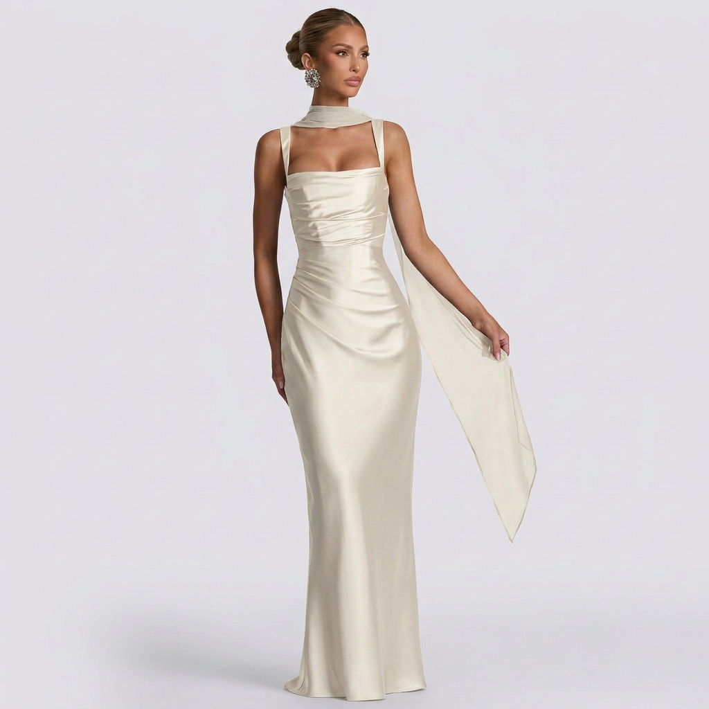 Luana - Elegantné Maxi Šaty