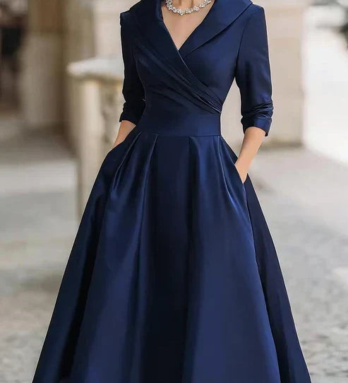Maria – Elegantná Midi Šaty