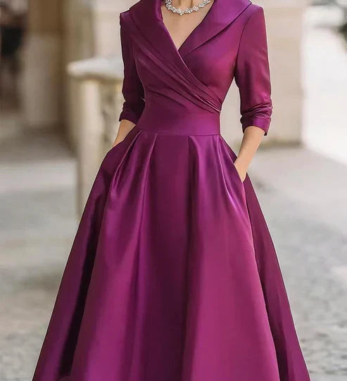 Maria – Elegantná Midi Šaty