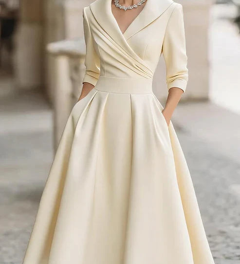 Maria – Elegantná Midi Šaty