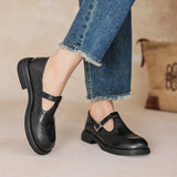 Giulia – Vintage topánky s brogue dizajnom a remienkom