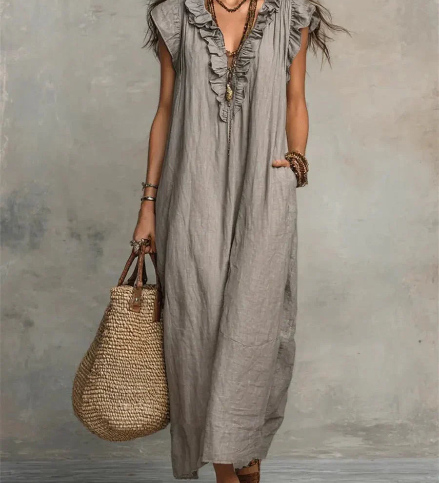 Camelia – Maxi Boho Šaty