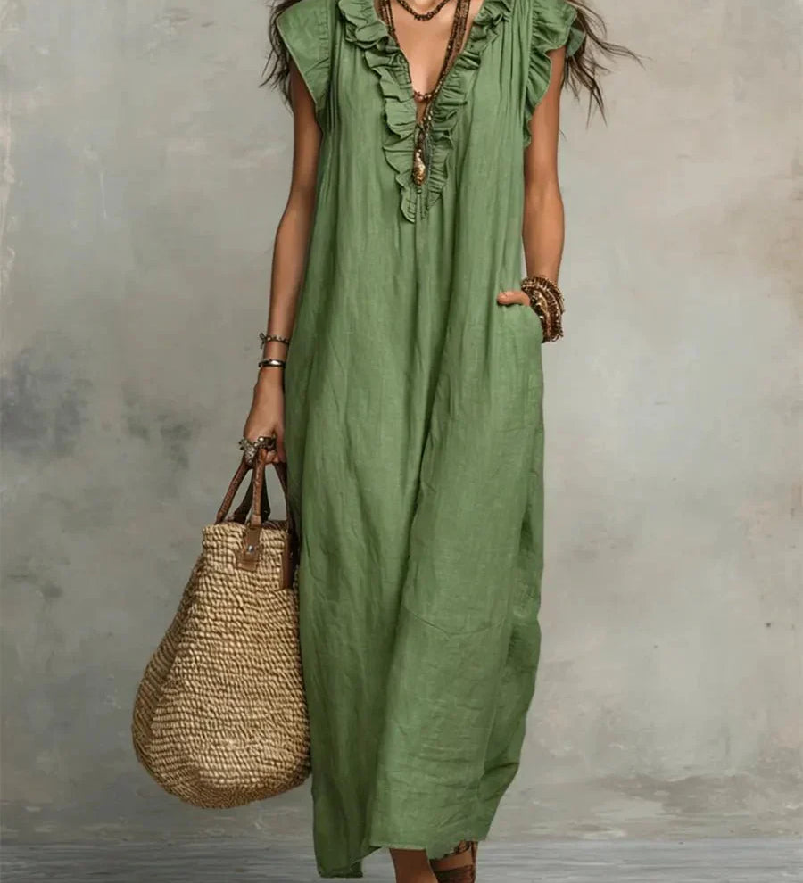 Camelia – Maxi Boho Šaty