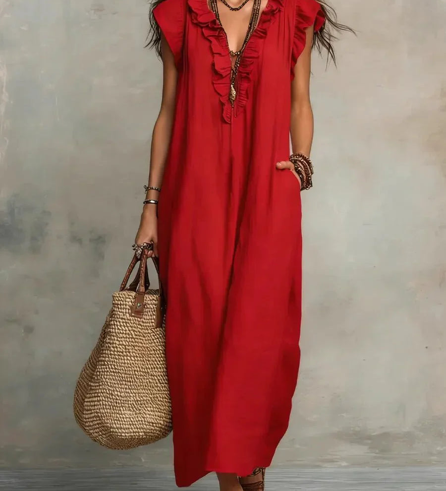 Camelia – Maxi Boho Šaty