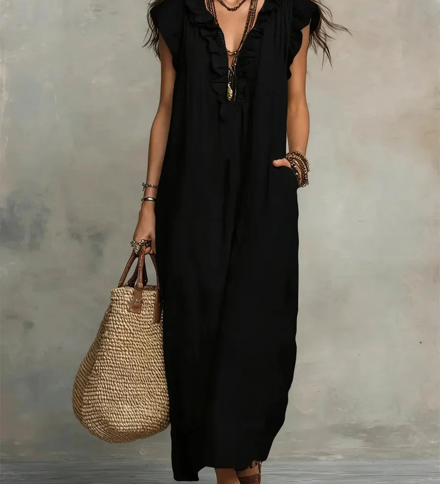 Camelia – Maxi Boho Šaty