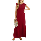 Tereza – Maxi Minimalistická Šaty
